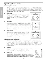 Preview for 10 page of Samson C com 16 Owner'S Manual