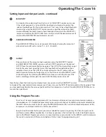 Preview for 11 page of Samson C com 16 Owner'S Manual