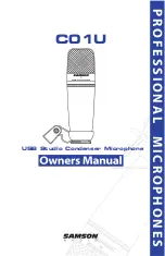 Samson CO1U Owner'S Manual preview