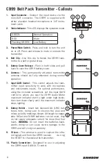 Preview for 8 page of Samson Concert 99 SWC99HQ8-D Owner'S Manual