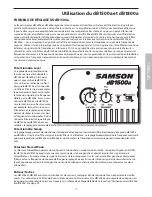 Preview for 21 page of Samson dB1500a Owner'S Manual