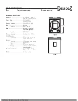 Preview for 3 page of Samson dB1800a Service Manual