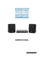 Samson DMS80 Owner'S Manual предпросмотр