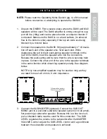 Preview for 11 page of Samson DMS80 Owner'S Manual