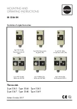 Samson EB 5206 EN Series Mounting And Operating Instructions предпросмотр