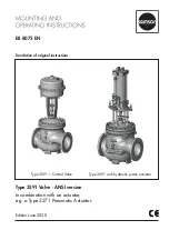 Preview for 1 page of Samson EB 8075 EN Mounting And Operating Instructions