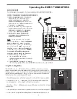 Предварительный просмотр 17 страницы Samson Expedition Express EXL250 Owner'S Manual