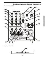 Предварительный просмотр 27 страницы Samson Expedition Express EXL250 Owner'S Manual