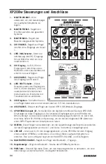 Предварительный просмотр 34 страницы Samson Expedition XP208w Owner'S Manual