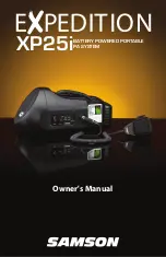 Предварительный просмотр 1 страницы Samson EXPIDETION XP25I Owner'S Manual