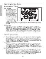 Preview for 14 page of Samson Live L1215 Owner'S Manual