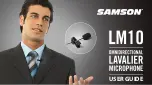 Samson LM10 User Manual preview