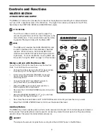 Предварительный просмотр 10 страницы Samson MDR MDR 6 Owner'S Manual