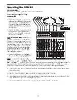 Предварительный просмотр 18 страницы Samson MDR10 Owner'S Manual