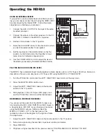 Предварительный просмотр 20 страницы Samson MDR10 Owner'S Manual