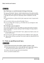 Предварительный просмотр 8 страницы Samson Media 7 Mounting And Operating Instructions