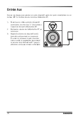 Предварительный просмотр 28 страницы Samson MEDIAONE BT3 Owner'S Manual