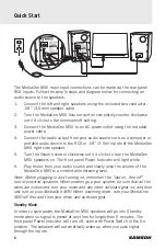 Preview for 6 page of Samson MediaOne M50 Owner'S Manual