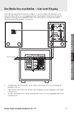 Preview for 27 page of Samson Mediaone10S Owner'S Manual