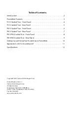 Preview for 3 page of Samson Pro Rack-Mount Power Distribution PB15 Owner'S Manual