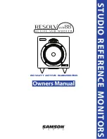 Samson Resolv sub88 Owner'S Manual preview