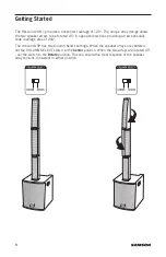 Preview for 8 page of Samson Resound VX8.1 Owner'S Manual