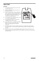 Preview for 10 page of Samson Resound VX8.1 Owner'S Manual