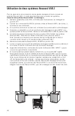 Preview for 26 page of Samson Resound VX8.1 Owner'S Manual