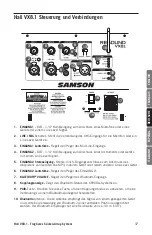 Preview for 37 page of Samson Resound VX8.1 Owner'S Manual