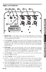 Preview for 35 page of Samson RSX18A Owner'S Manual