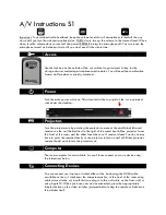 Preview for 1 page of Samson S1 Instructions