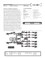 Предварительный просмотр 2 страницы Samson Signal Processors S3-Way Specification Sheet