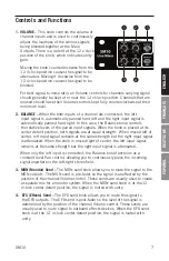 Предварительный просмотр 7 страницы Samson SM10 Owner'S Manual