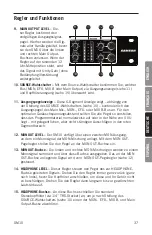 Предварительный просмотр 37 страницы Samson SM10 Owner'S Manual