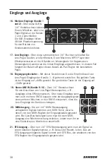 Предварительный просмотр 38 страницы Samson SM10 Owner'S Manual