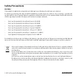 Preview for 2 page of Samson SR450 User Manual