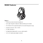 Preview for 6 page of Samson SR850 Owner'S Manual