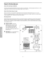 Preview for 34 page of Samson Studio Reference Monitor System Resolv 40a Owner'S Manual