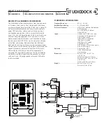 Preview for 2 page of Samson STUDIODOCK 4i Specification Sheet