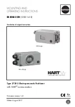 Preview for 1 page of Samson TROVIS 3730-3 Mounting And Operating Instructions