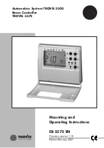 Preview for 1 page of Samson TROVIS 5572 Mounting And Operating Instructions