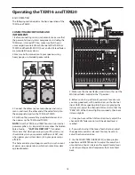 Предварительный просмотр 23 страницы Samson Txm16 Owner'S Manual