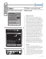 Samson Txm16 Product Specification Sheet preview