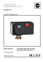 Samson Type 5824 Mounting And Operating Instructions preview