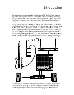 Предварительный просмотр 3 страницы Samson UHF Series One Manual