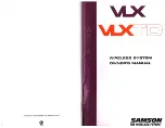 Samson VLX Owner'S Manual preview