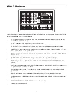 Preview for 4 page of Samson Xm 610 Owner'S Manual