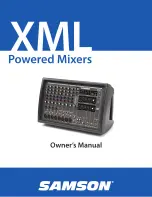 Samson XML Powered Owner'S Manual предпросмотр