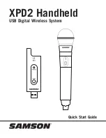 Samson XPD2 Quick Start Manual preview