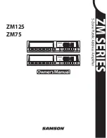 Samson ZM125 Owner'S Manual предпросмотр